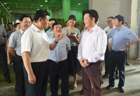 江西省委常委、統戰部長蔡曉明視察仁和集團